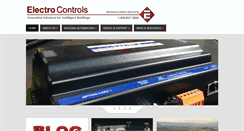 Desktop Screenshot of electrocontrols.com